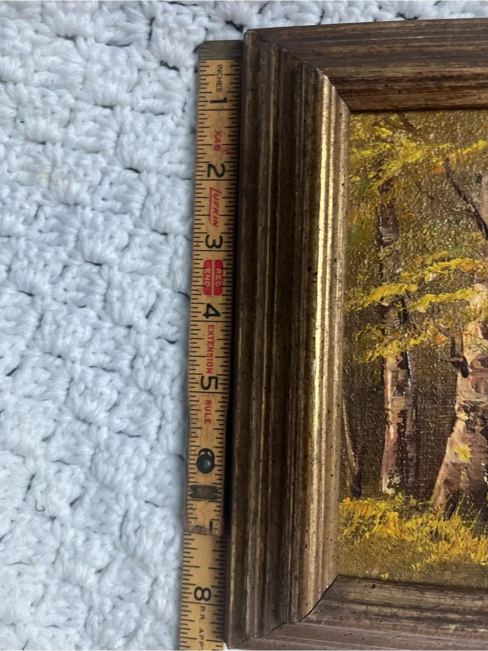 Reproduction Oil on canvas landscape By Phillip Cantrell